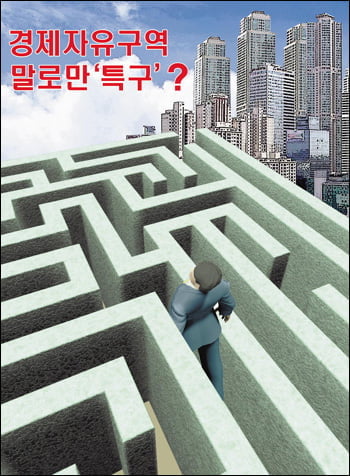 경제자유구역 말로만 '특구'?