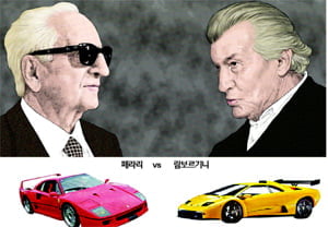 엔초 페라리 vs 페루치오 람보르기니