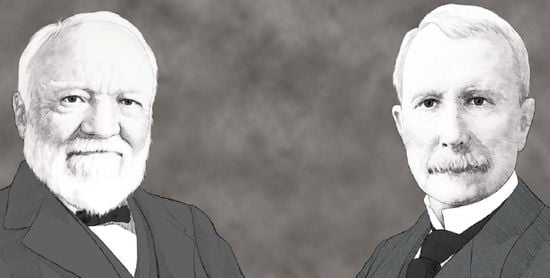 철강왕 vs 석유왕…끝나지 않은 경영천재들의 기부경쟁