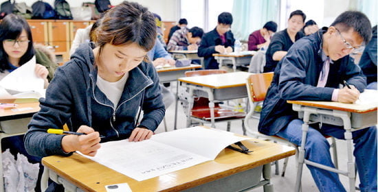 "테샛 덕분에 대학 입학 성공했어요"