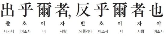 (20) 너에게서 나온 것이 너에게로 돌아간다