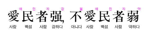 (55) 백성을 사랑한 자는 강하고, 백성을 사랑하지 않는 자는 약하다 - 순자
