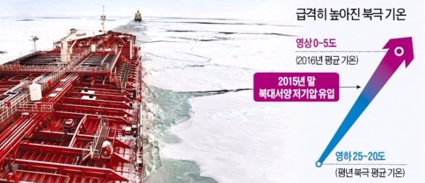 “북극의 이상 고온, 태풍급 저기압 유입 때문”