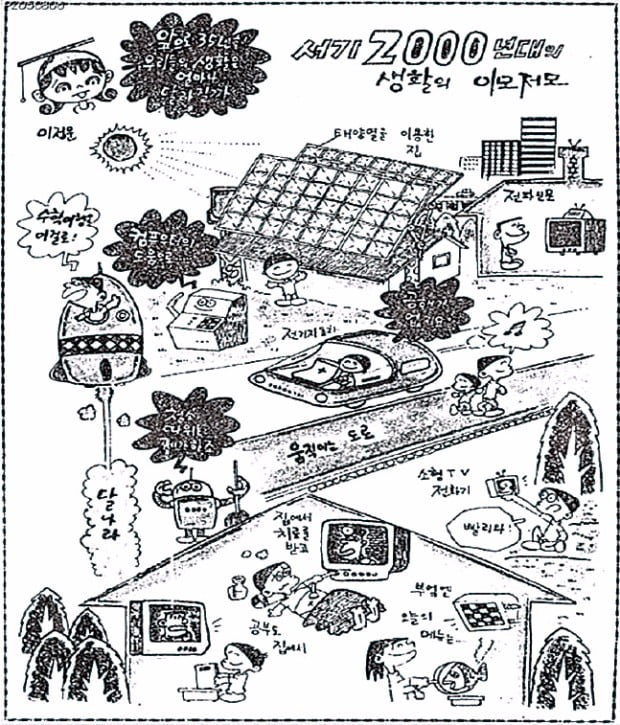 1965년 만화가 그린 세상이 모두 현실로