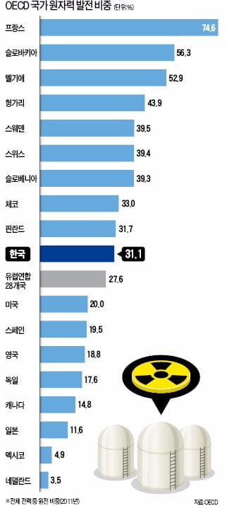 선진국일수록 원자력 발전으로 에너지 만든다