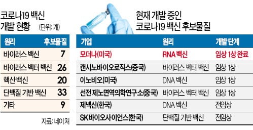 美 모더나 "임상서 전원 항체"…코로나 백신 연내 나오나