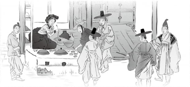 백성들 소액 거래에 반드시 동전만 사용하게…시전 상인 동전 안 쓰면 장 100대·가산 몰수
