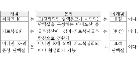 본질과 웃개념을 담은 표준 형식으로 바꾸자