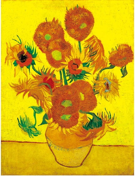 고흐 그림 '해바라기'가 갈색으로 변하는 이유