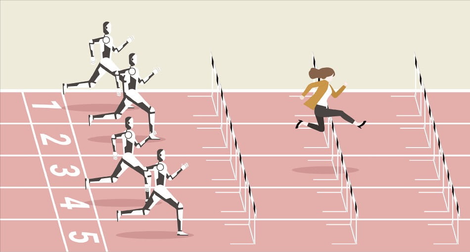 계획대로 잘 진행될 때는 'on track'