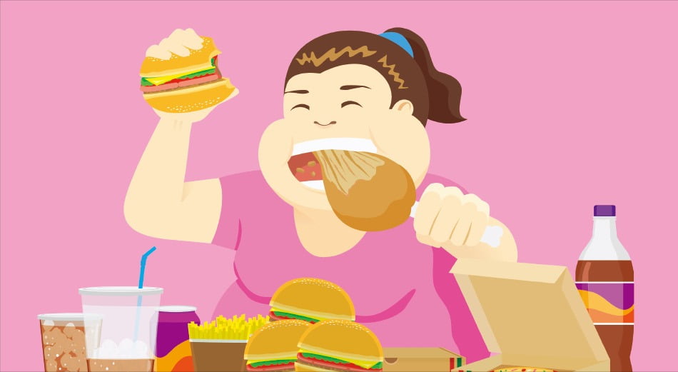 게걸스럽게 먹어 치우다 'gobble up'