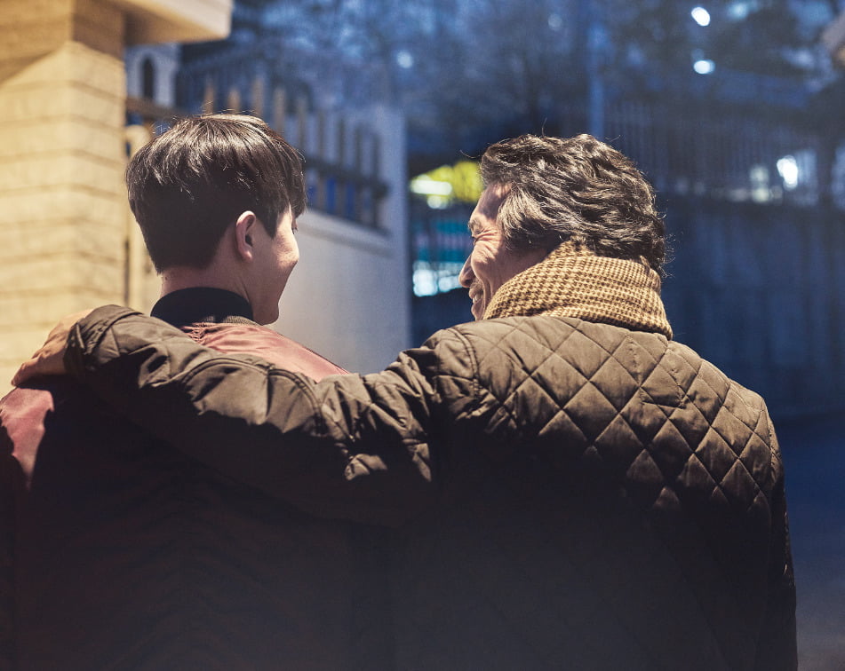 "무슨 일 있어도 기죽으면 안 된대이"