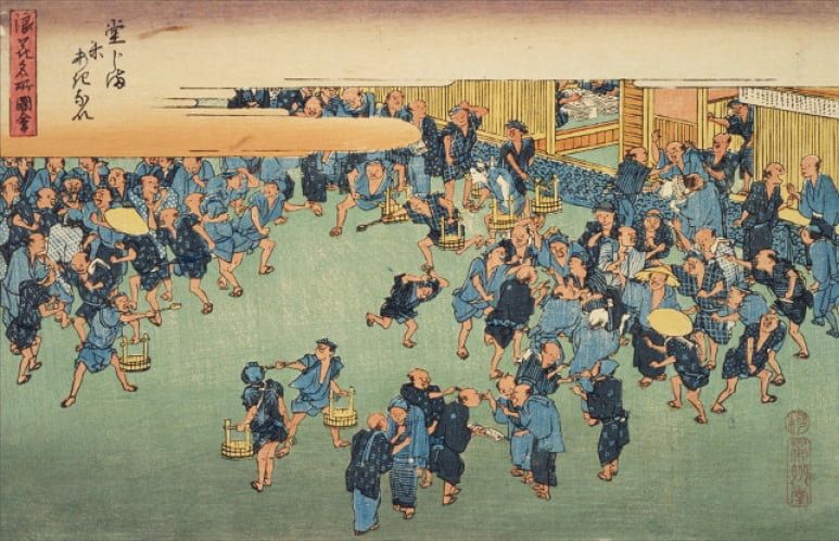 쌀 선물거래의 본고장, 18세기 일본