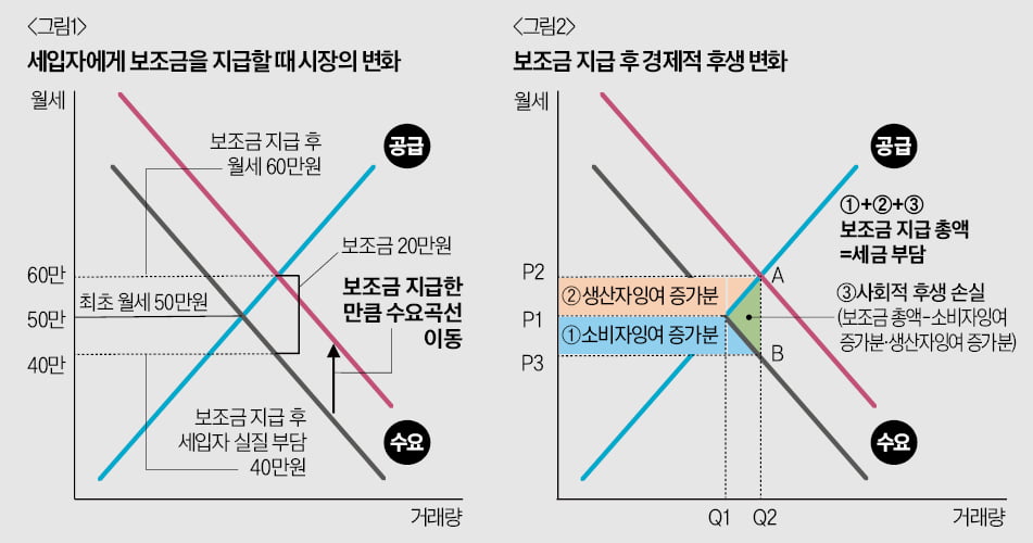월세 지원했는데 집주인도 웃는 '보조금 역설'